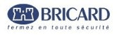 Logo Bricard — fermez en toute sécurité