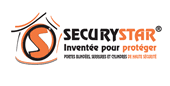 Logo Securystar — portes blindées et haute sécurité